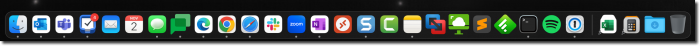 macOS Dock - Before Separators